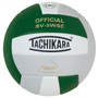 Tachikara Micro-Fiber Composite Volleyball - Dark Green/White/Silver Grey