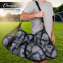 Mesh Zip Top Duffle Bag