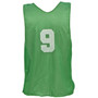 Numbered Practice Vest Youth GREEN (PSYNGN)