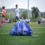 Kwik Goal Equipment Bag - Blue - on the field