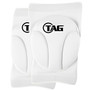 TAG Deluxe Volleyball Knee Pads - White - Large (TKP350L-W)