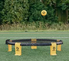 Spikeball Bounced in a Field