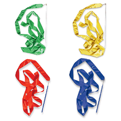 Fiddling Ribbon 1.6m Gymnastic Ribbon - FIG Approved, 4 Colors