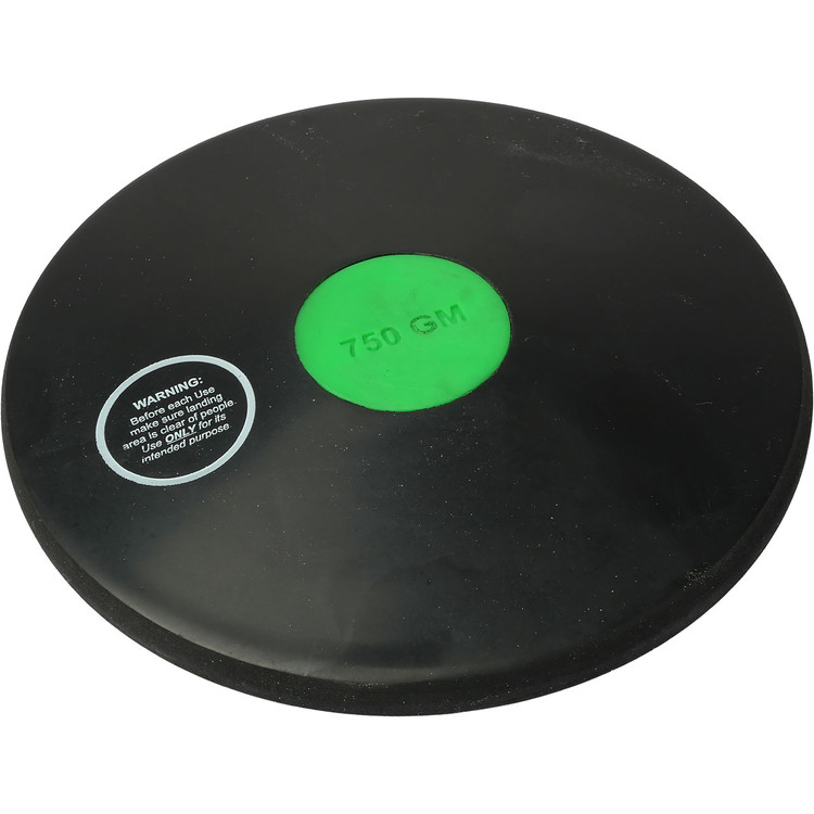 0.75 kg Rubber Discus — Training & Competition Gear