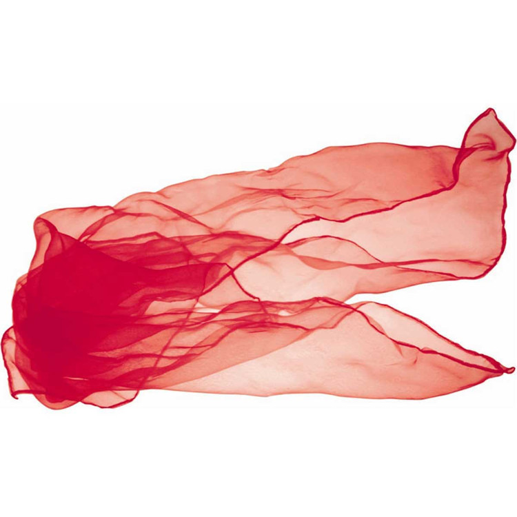 Nilon Scarf 26Inch Nylon Scarves For Juggling - Red