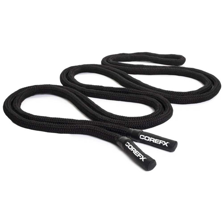 Core Combat Rope COREFX 30ft Braided Battle Rope for Total Body Workout