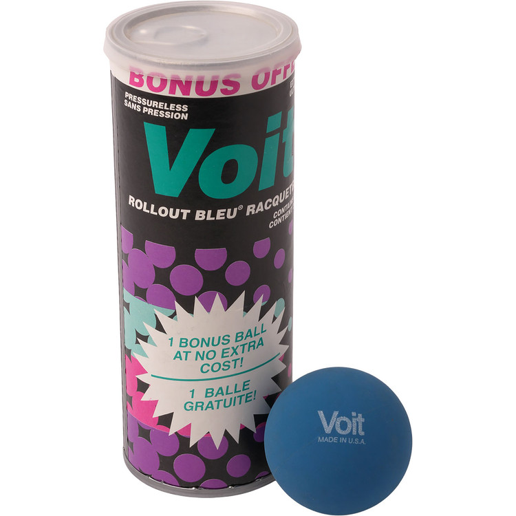 Voit Blue Racquetballs - Tin of 3 (Vintage)