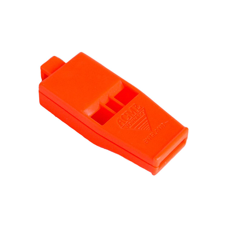 Pealess (No Cork Ball) Whistles Acme Tornado Slimline Orange