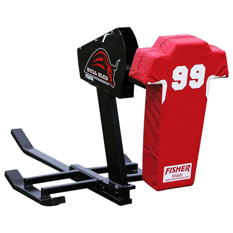 Fisher Football One Man Bull Rush Sled With Man Pad