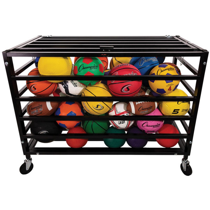 Ball Lock Up All Pro Lockable Ball Locker - Store 30 Gym Balls Securely