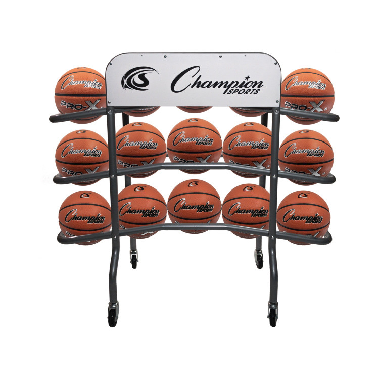 Three Tier Pro Basketball Rack