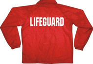 Lifeguard Red Nylon Jacket - Large (T021L-LG)