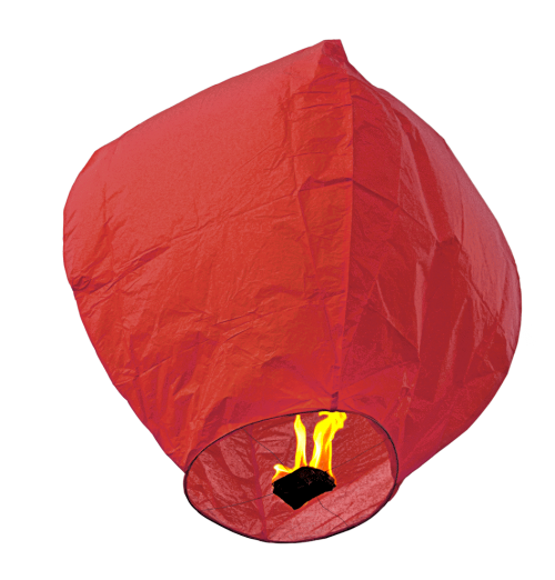 Sky Lantern Red