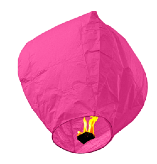 Sky Lantern Assorted (6 Colors)