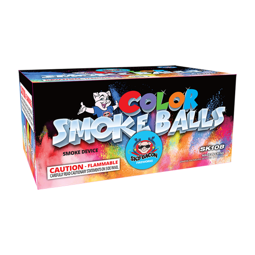Color Smoke Balls Clay