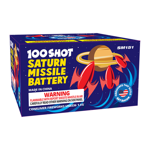 Saturn Missile Battery 100 shot