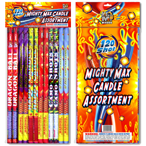 Mighty Max Candle Asst