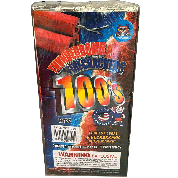 Thunderbomb Firecrackers 100s