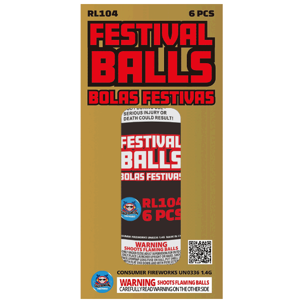 Festival Balls - 1.5in