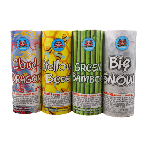 Yellow Bees Bamboo Cloud Dragon & Big Snow
