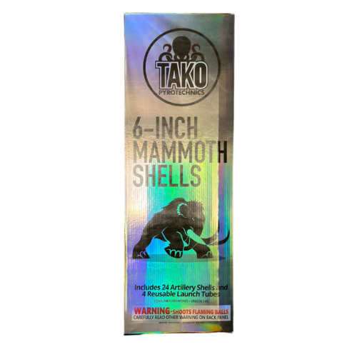 6in Mammoth Shells