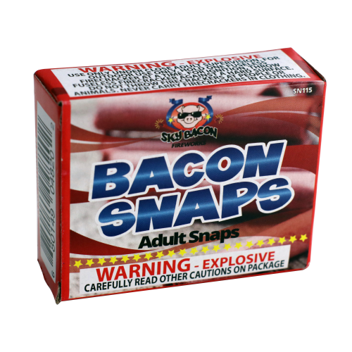 Bacon Snaps (Adult Snaps)