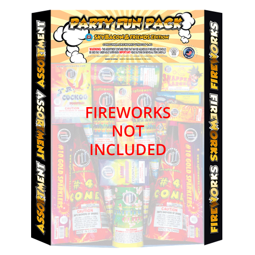 Fireworks Fun Pack - Empty Tray