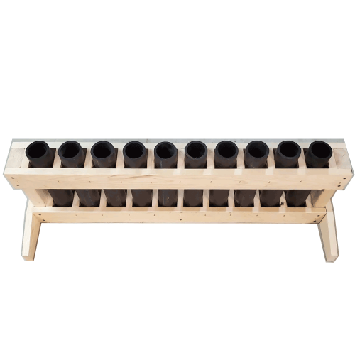 10 Shot Rack Straight - HDPE