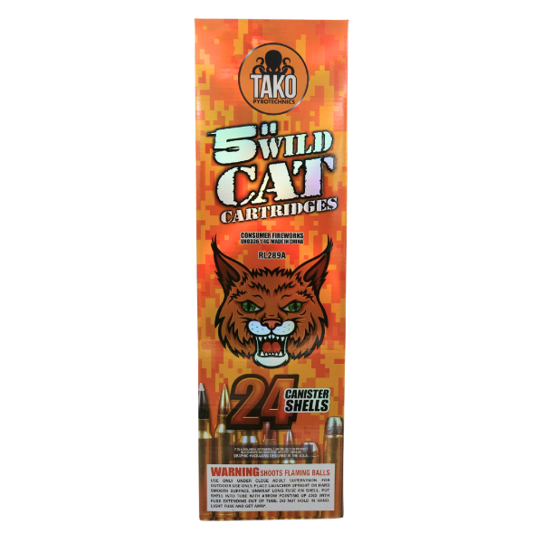 5in Wildcat Cartridges - 60-Gram Canisters