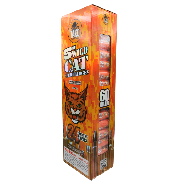 5in Wildcat Cartridges - 60-Gram Canisters