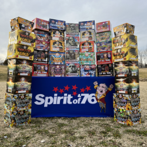 DIY 12-Minute RWB Fireworks Show