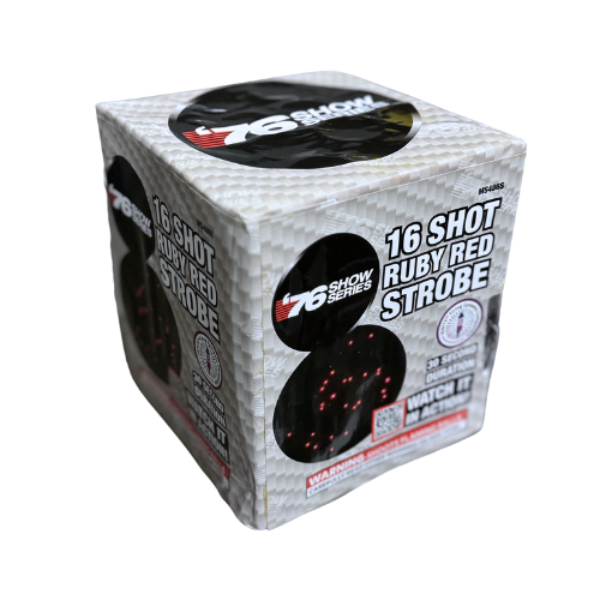 16s Ruby Red Strobe (30sec)