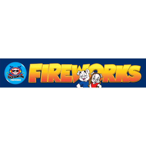 Sky Bacon Banner (2ft x 10ft)