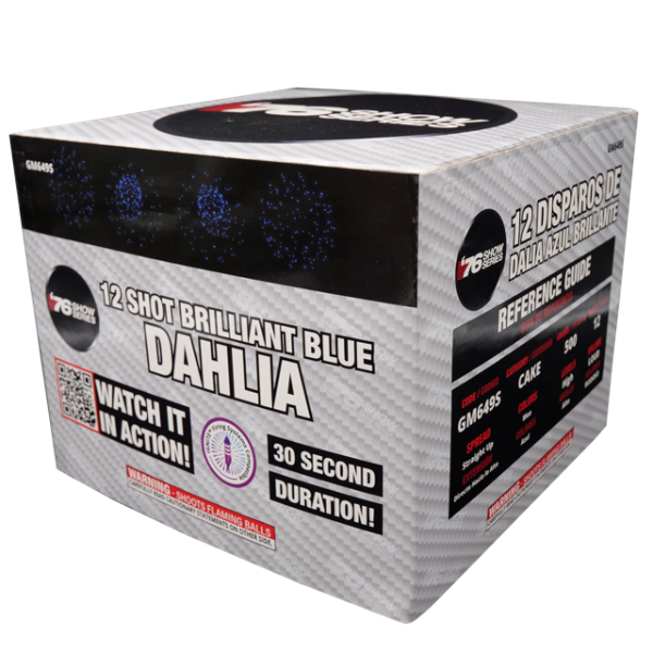 12s R/W/B Dahlia Asst (30 sec)