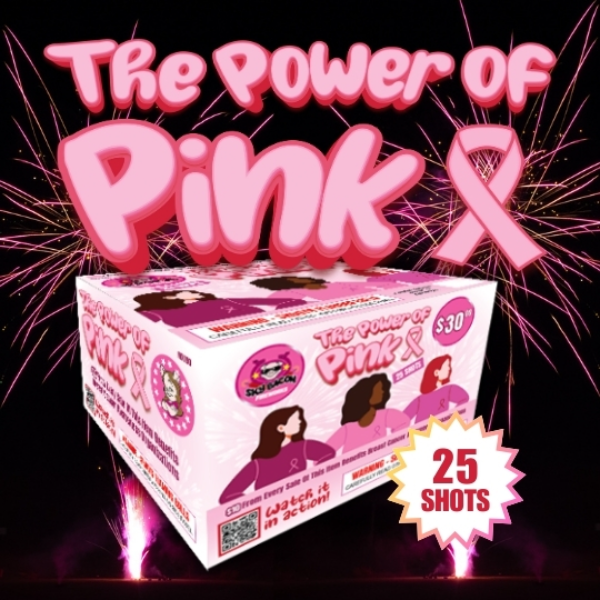 Power of Pink - Breast Cancer Awareness Firework