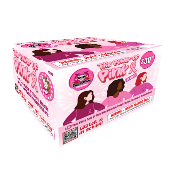 Power of Pink - Breast Cancer Awareness Firework