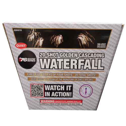 20s Golden Waterfall/Horsetail (25sec)