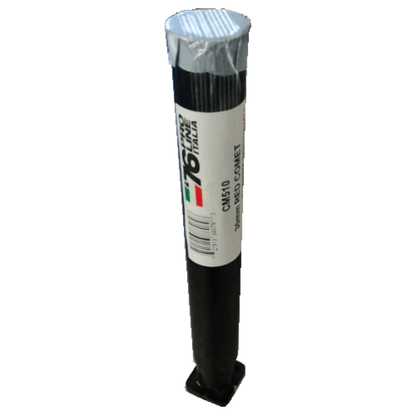 30mm Blue Triple Comet (No Debris)