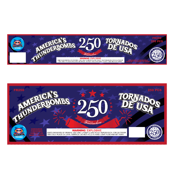 250-string firecrackers
