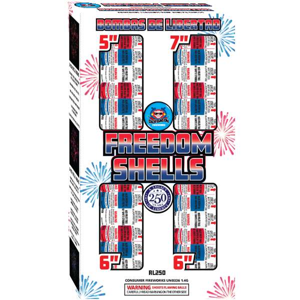 Freedom Shells 5-7 inch Canisters