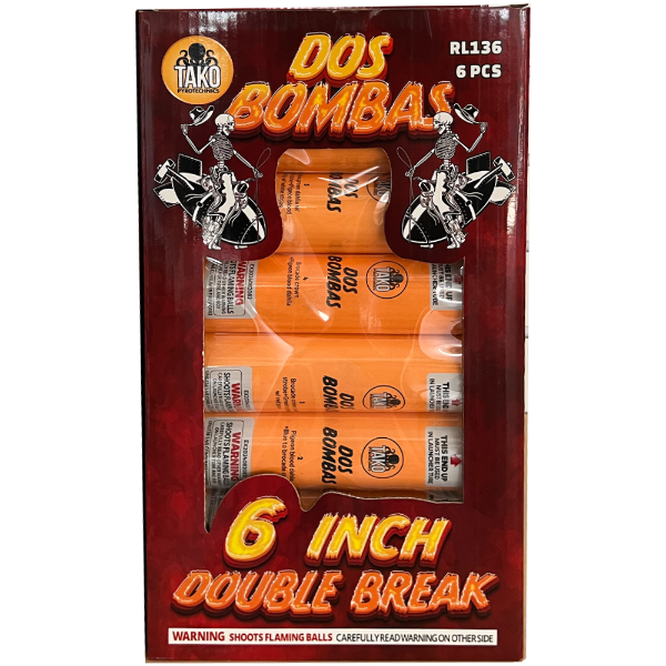 6in Dos Bombas - Double-Break Canisters