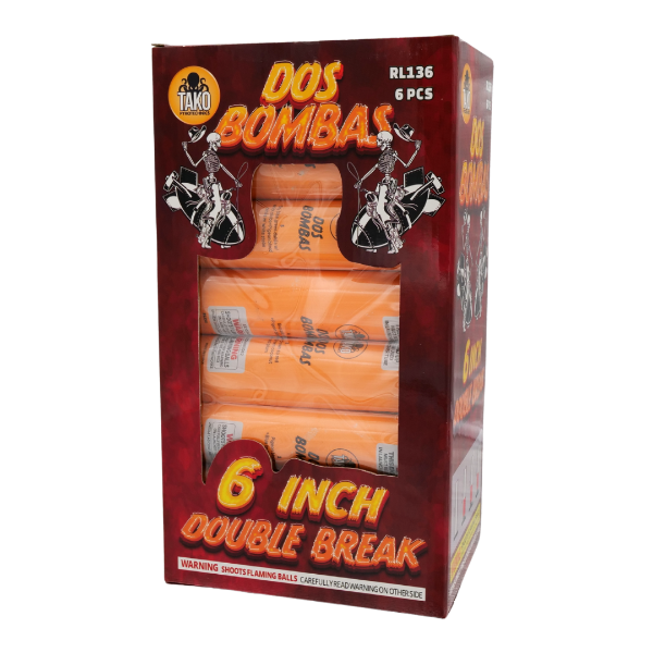 6in Dos Bombas - Double-Break Canisters