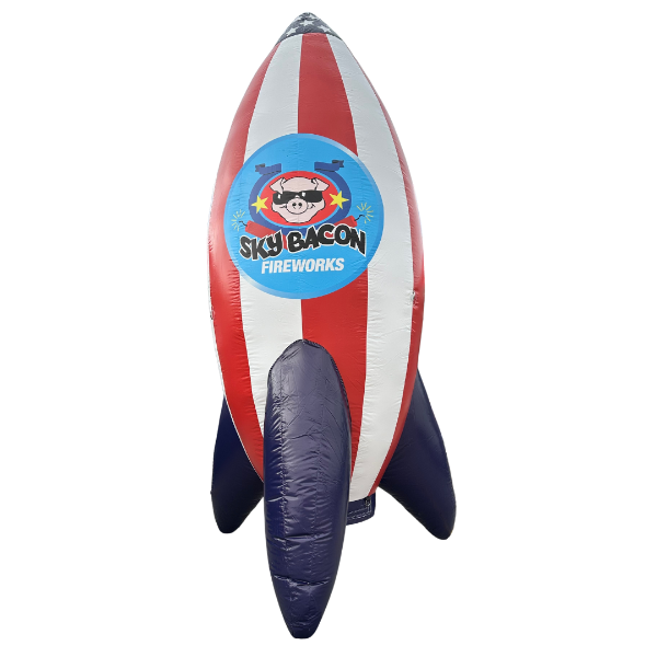 Sky Bacon Rocket Inflatable