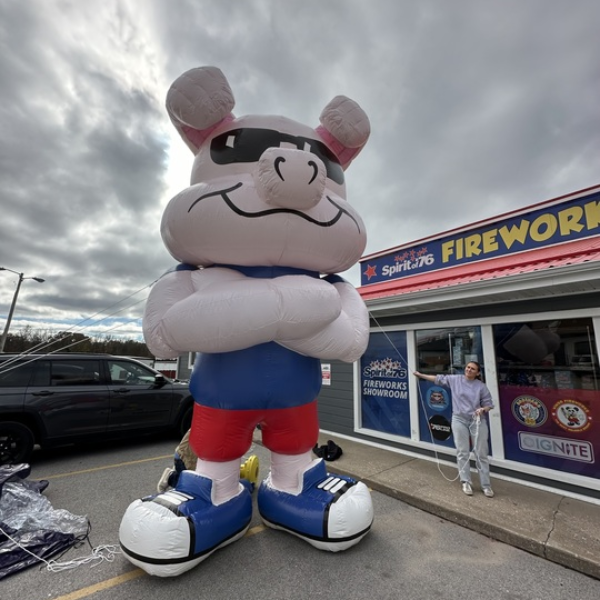 Sky Bacon Hamlet Inflatable