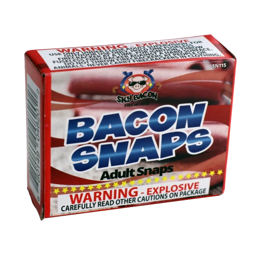Bacon Snaps (Adult Snaps)