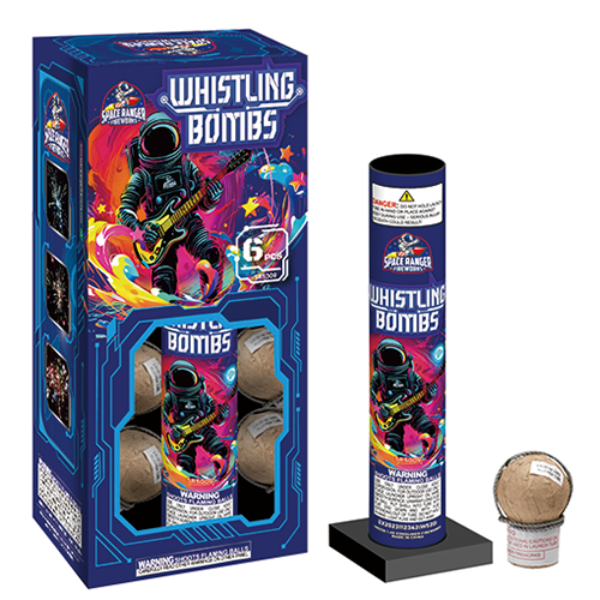 Whistling Bombs - 1.75in Ball Shell