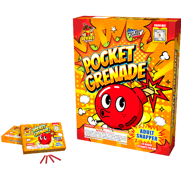 Pocket Grenade (adult snaps)