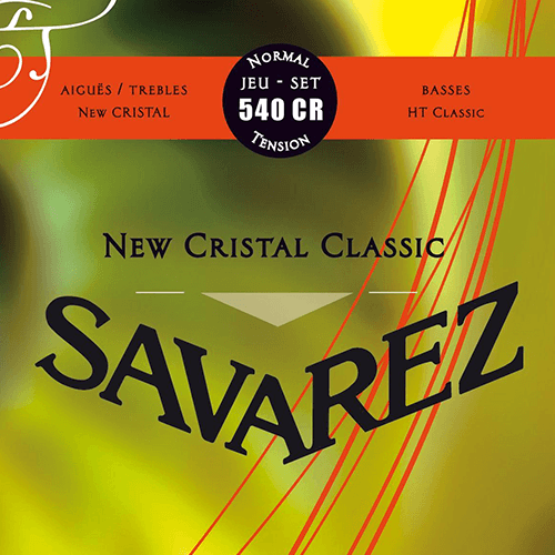 Savarez 540CR Cristal Classic, Normal Tension Strings (front)
