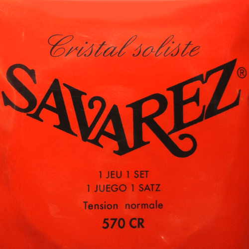 Savarez 570CR Cristal Soliste, Normal Tension Strings (front)