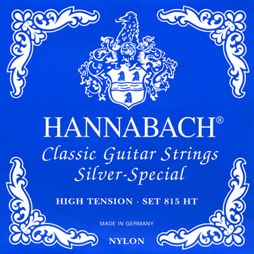 Hannabach 815HT Silver Special High Tension, Full Set Product Package